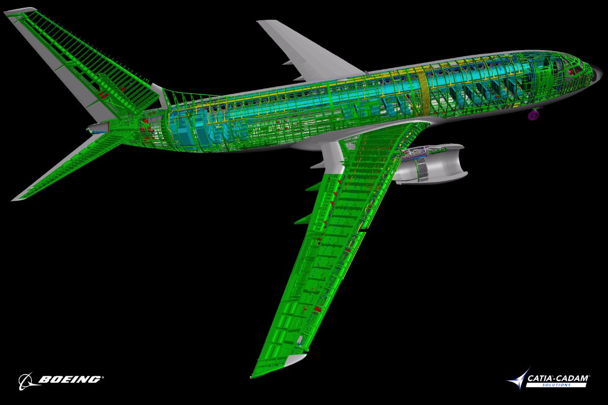 Boeing Aircraft Schematic